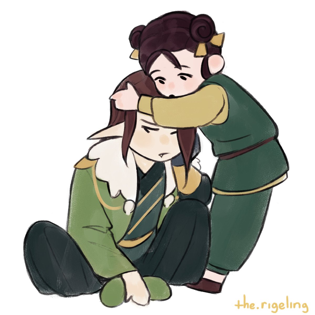 therigeling's tweet photo. y’all yelled at me for the lack of qi rong in my “emotional support” post so HERE YOU GO
remember me as kind and benevolent
#天官赐福 #tgcf #qirong #guzi https://t.co/oYdi4VGqDn