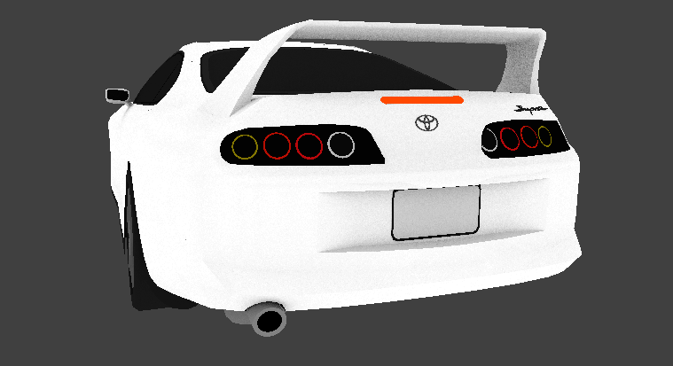 ValkyEclipse's tweet photo. Meh.

Toyota Supra MK4
Time: 3 Days
Made in Blender 2.79

Second car made in Blender, This model is more complete than the rest.

#3DDesign #Car https://t.co/JhHAr78Gz6