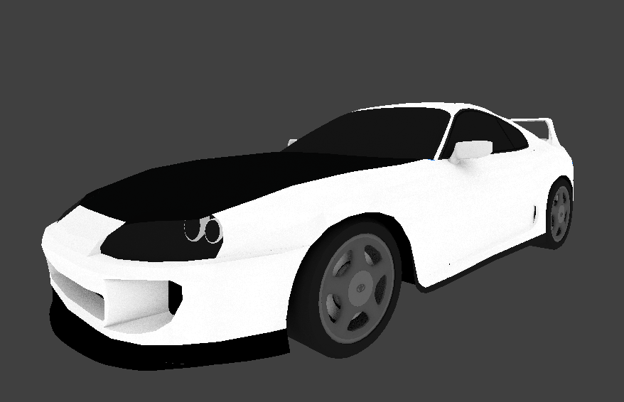 ValkyEclipse's tweet photo. Meh.

Toyota Supra MK4
Time: 3 Days
Made in Blender 2.79

Second car made in Blender, This model is more complete than the rest.

#3DDesign #Car https://t.co/JhHAr78Gz6