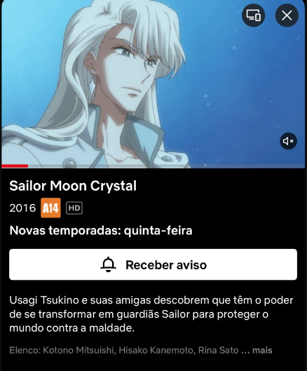 👏👏👏👏👏
JÁ ESTÃO SABENDO DA NOVIDADE?

Sailor Moon Crystal voltará ao catálogo da <a href="/NetflixBrasil/">Netflix Brasil</a> nesta quinta-feira!!!