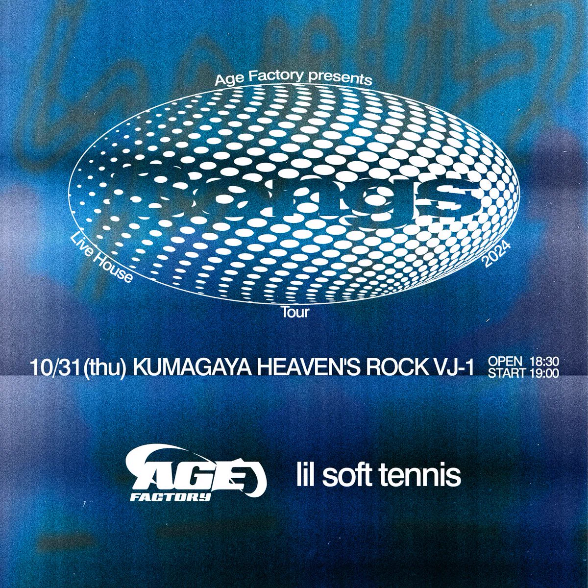 Age Factory в X: „【対バン 第二弾解禁③】 Age Factory presents