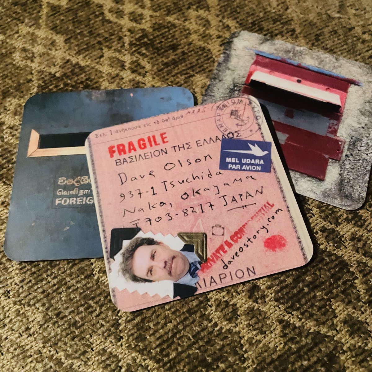 uncleweed's tweet photo. need a fresh batch of "friendship cards"
using #MooCards, each front side in batch of 50 is unique
in past, featured: typewriters, hitchhiking signs, mug shots, my paintings, and in this case, #postboxes of the world
What's next? Payphones maybe, or Beverages, or Passports... https://t.co/5NQUtKFzUK