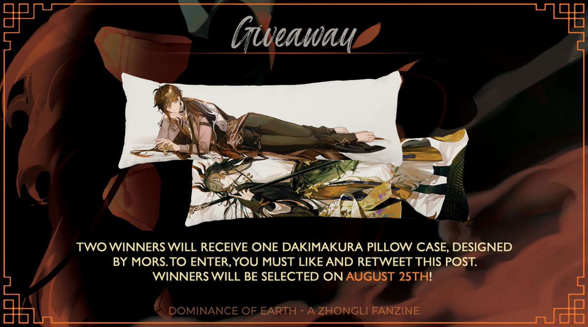 Hi, Travelers! We are hosting a giveaway, and would be delighted for you to participate.

Two lucky winners will be selected to receive one pillow case, designed by Mors. Winners will be announced on August 25th at 12:00 PM, EST. Following our account is not required for entry 🧡