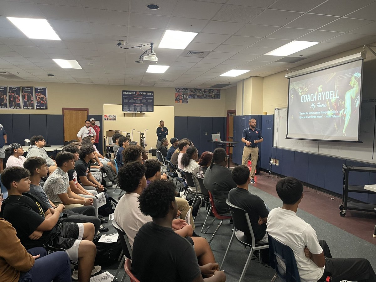 Darnell Barnes M.Ed (@coachbarnes91) on Twitter photo FCA!!! 24-25!!! Our Faith gives us strength!!! <a href="/CoachQuiroz/">Q 🇵🇦</a> <a href="/SA_TRWrestling/">Roosevelt Wrestling</a> <a href="/Farris_Coach/">Desmund Farris</a> <a href="/TRRoughRiderFB/">Roosevelt Rough Riders</a> FCA!!! 24-25!!! Our Faith gives us strength!!! <a href="/CoachQuiroz/">Q 🇵🇦</a> <a href="/SA_TRWrestling/">Roosevelt Wrestling</a> <a href="/Farris_Coach/">Desmund Farris</a> <a href="/TRRoughRiderFB/">Roosevelt Rough Riders</a>