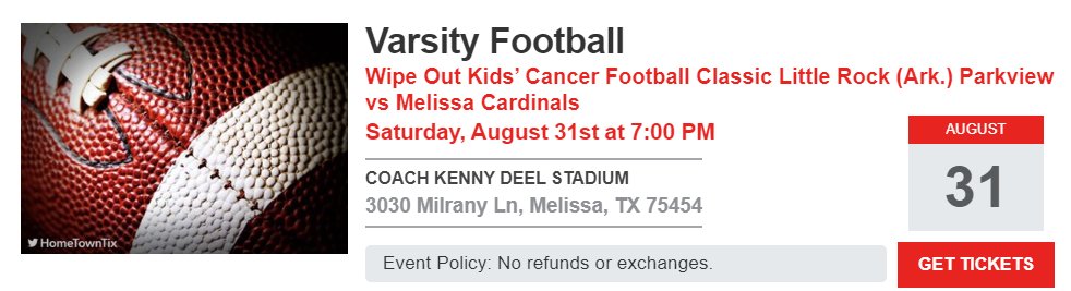 Little Rock School District (@lrsd) on Twitter photo <a href="/ParkviewLr/">Little Rock Parkview Football</a> is taking on a Texas team for a great cause...the fight against cancer. To learn more and to get tickets, click on the following link: melissaisd.org/page/tickets
#GoPatriots <a href="/ParkviewLr/">Little Rock Parkview Football</a> is taking on a Texas team for a great cause...the fight against cancer. To learn more and to get tickets, click on the following link: melissaisd.org/page/tickets
#GoPatriots
