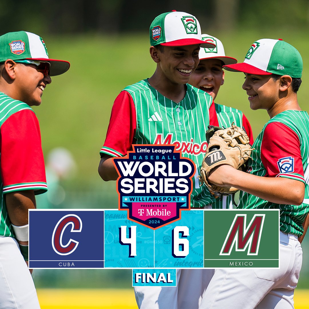 Mexico hits a walk-off homer for the win! 😱🇲🇽 #LLWS