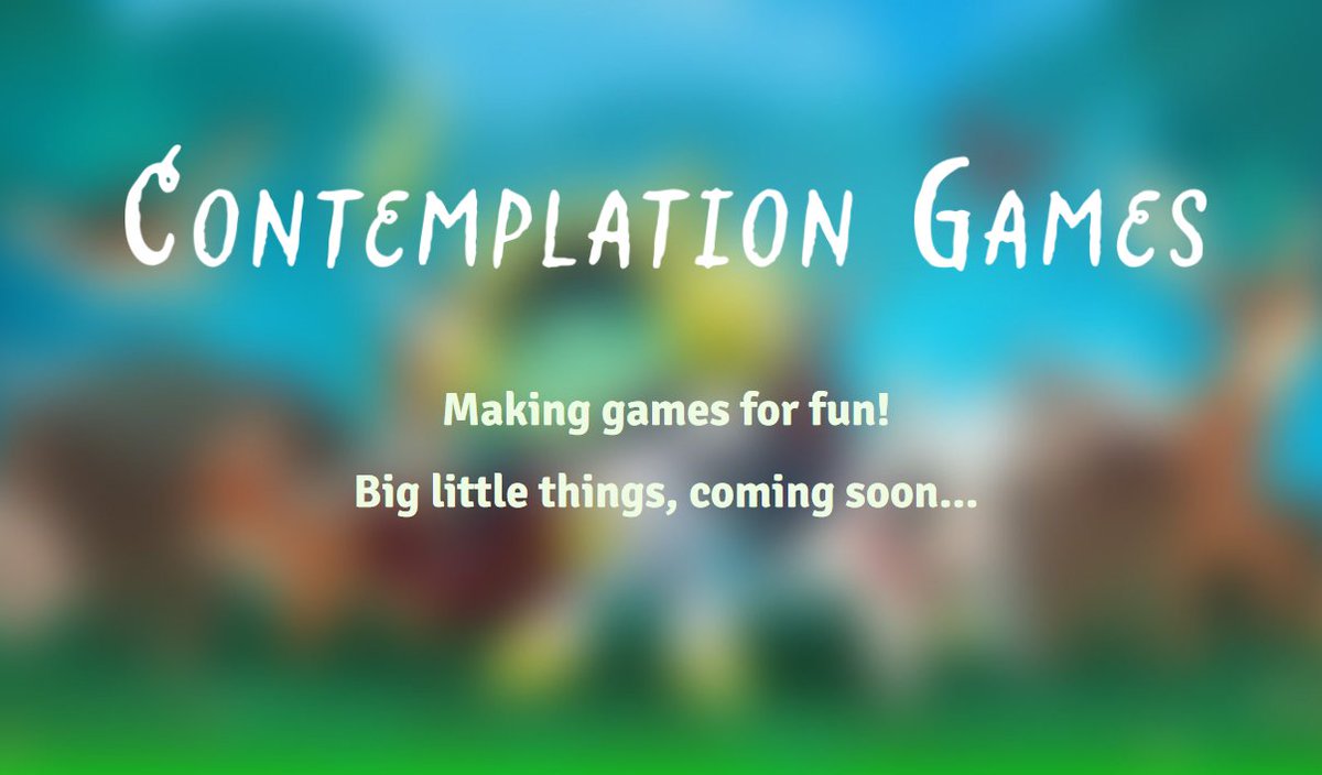 Contemplation Games tweet media
