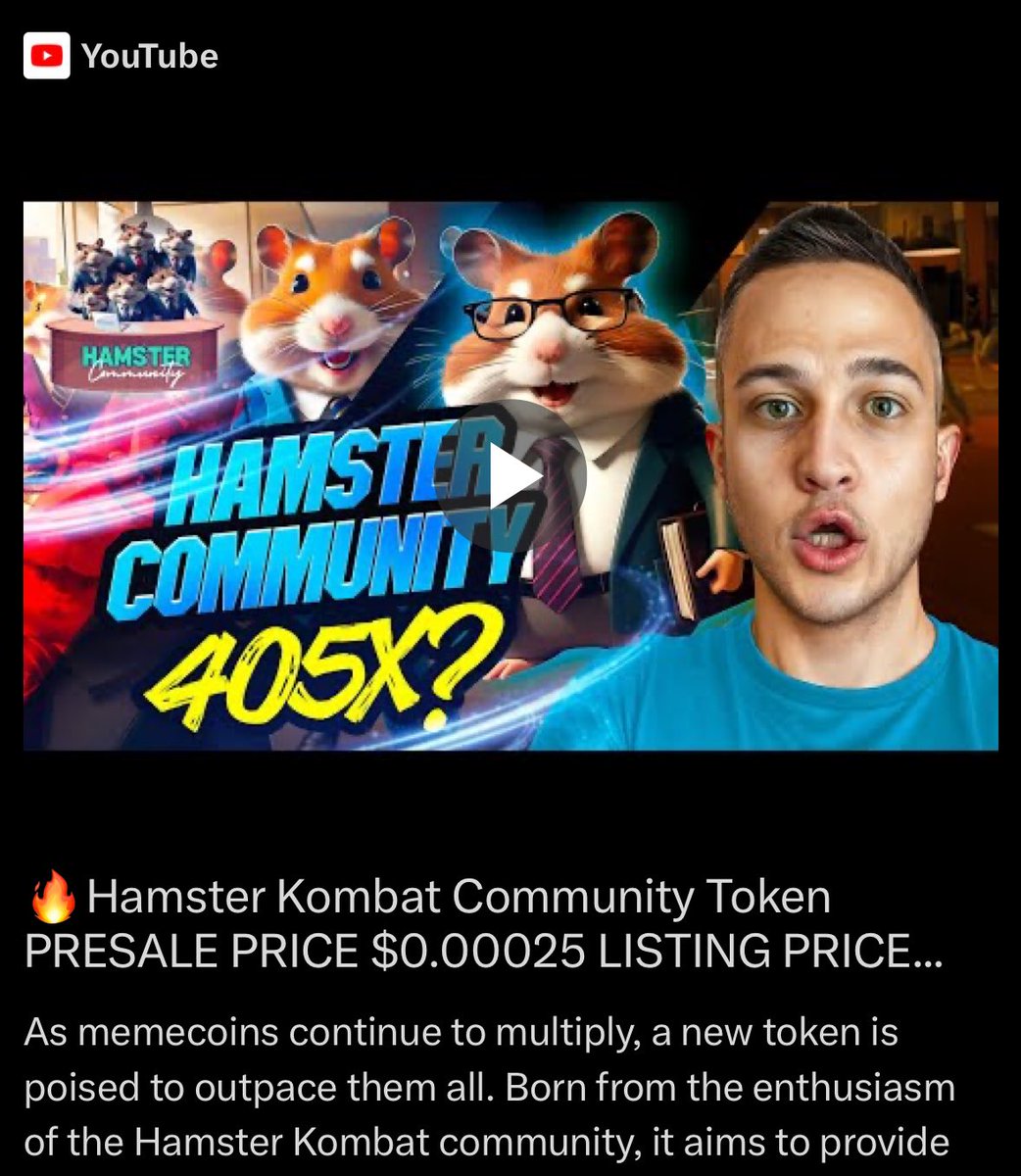 Hámster Community (@Hamsterkco) / Posts / X