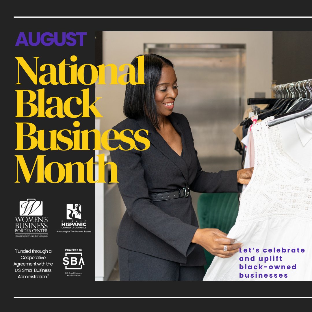 Honoring National Black Business Month! Your WBBC is proud to support and shine a light on the incredible Black entrepreneurs making waves in our community!