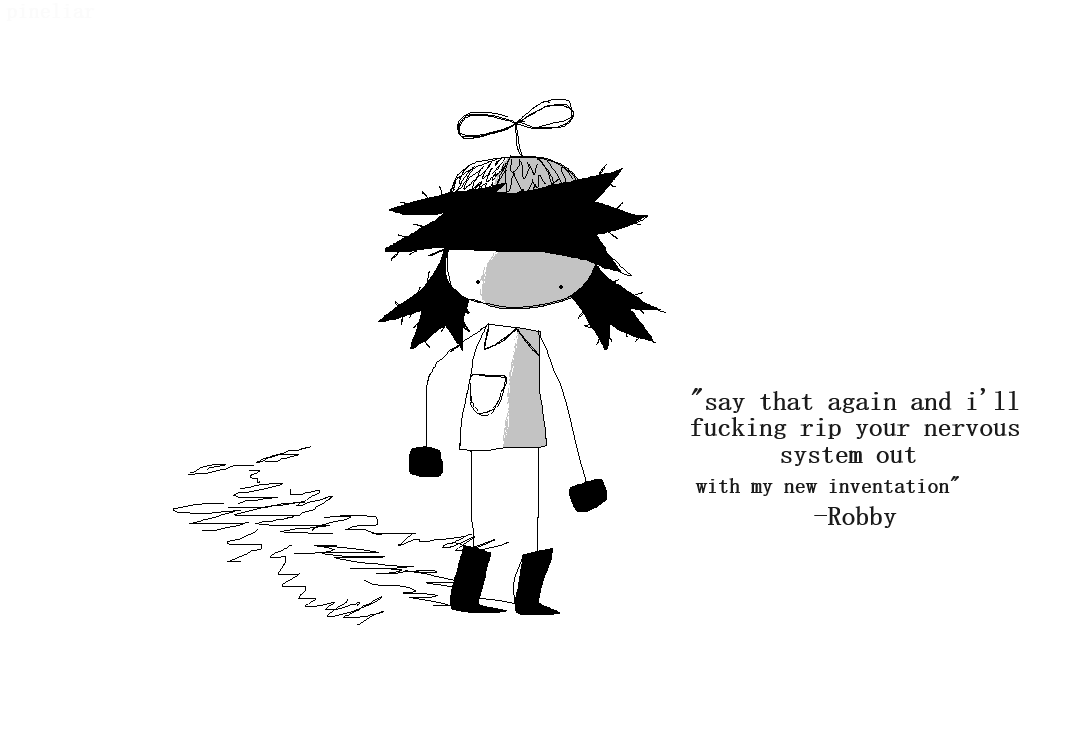 LiarOfPine's tweet photo. he's mad. i wonder why.

#fpe #fundamentalpapereducationrobby #robby #paperschool #fundamentalpapereducationfanart #kaaatie https://t.co/d4U2iEMB8j