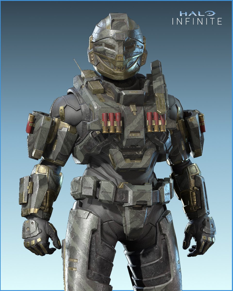 Halo's tweet image. Time to lay down the law, Spartan 🚨

The Crime Crusher bundle is now available in the Shop.

#HaloFleetcom