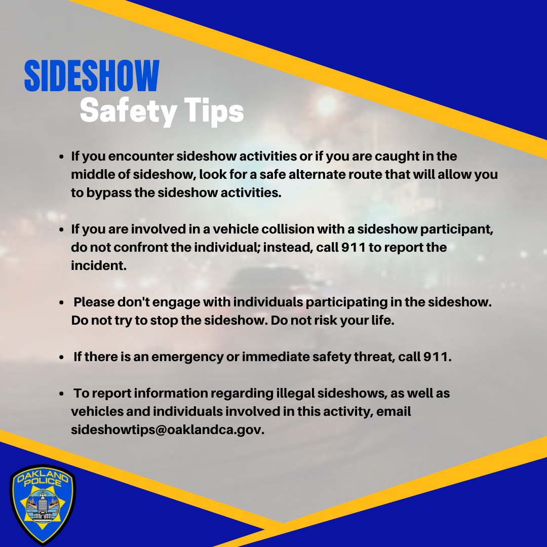 Oakland Police Dept. tweet media