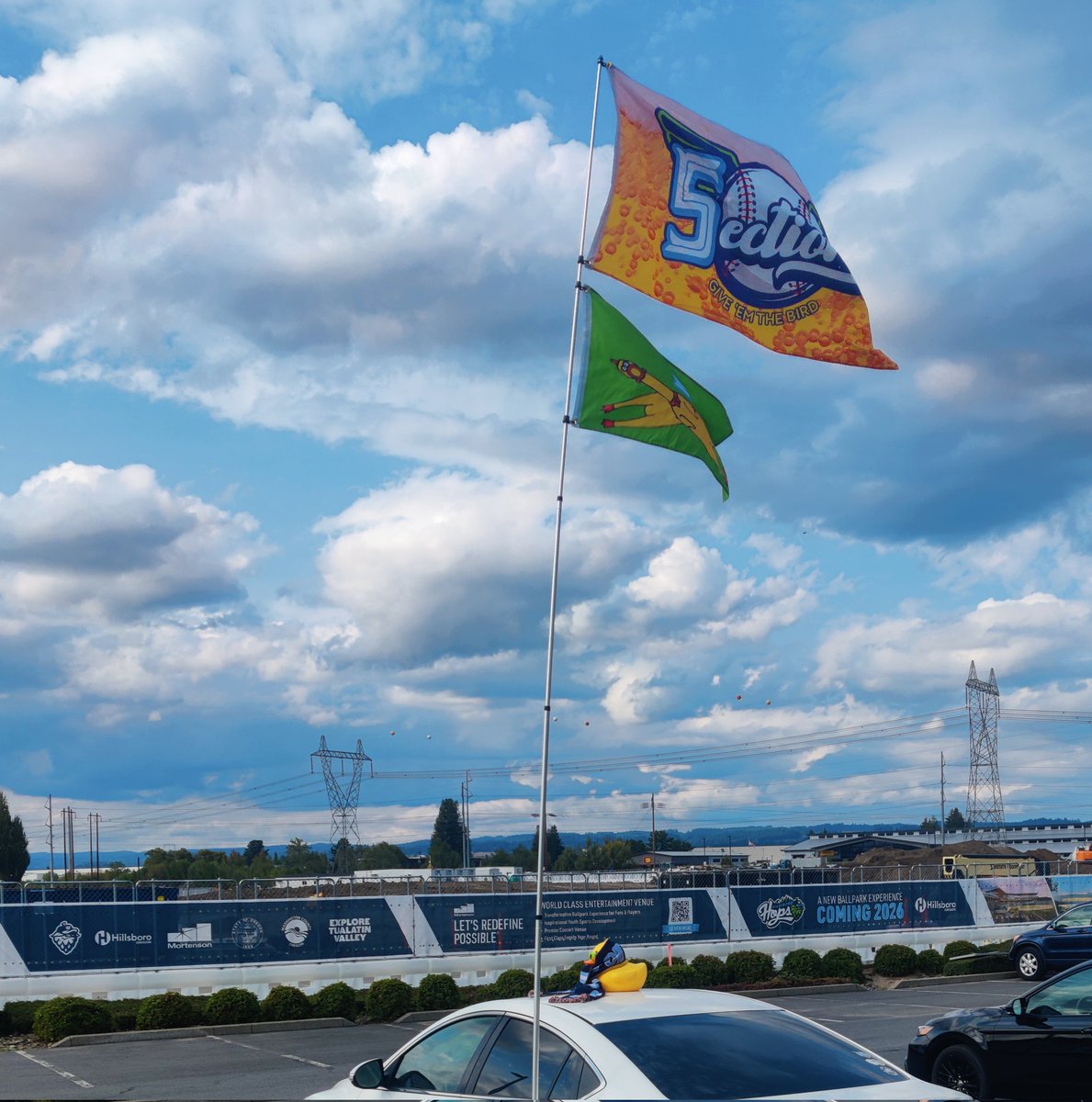 The <a href="/HillsboroHops/">Hillsboro Hops</a> are back home! Come hang out before the gates open and grab yourself a cookie and a water! #AllHoppedUp #5ection