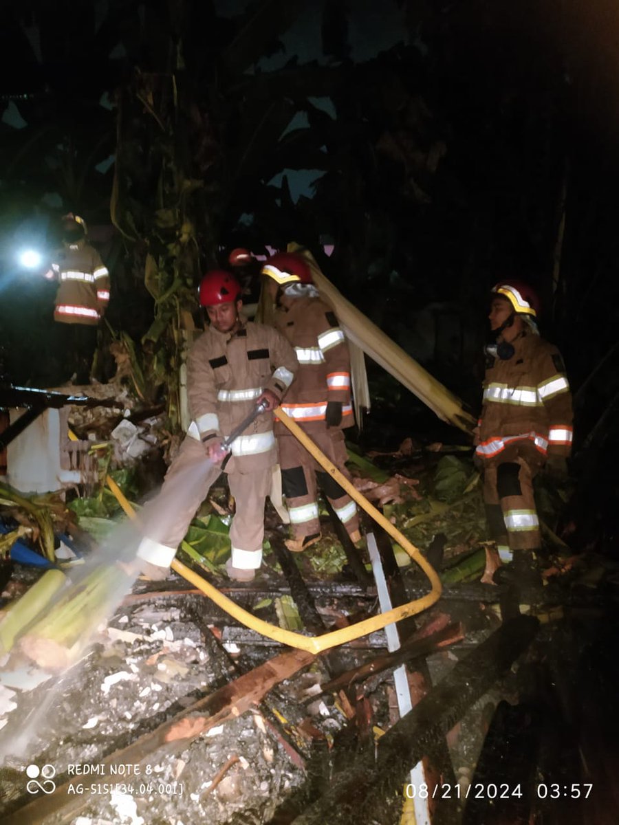 Info Kejadian 65 (kebakaran)
Rabu,21 Agustus 2024
Pkl.03:18 WIB
Alamat Nologaten,Papringan,Caturtunggal,Depok,Sleman.
Obyek terbakar rumah.