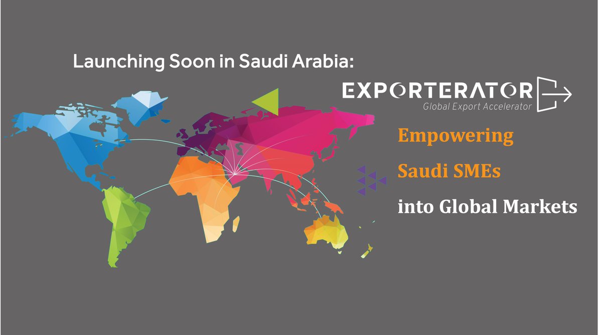 Horizon is proud to launch the Export Business Accelerator "EXPORTERATOR," in partnership with international bodies and experts. This program aims to empower Saudi small and medium-sized enterprises (SMEs) to reach global markets
#ExportBusinessAccelerator  #GlobalMarkets