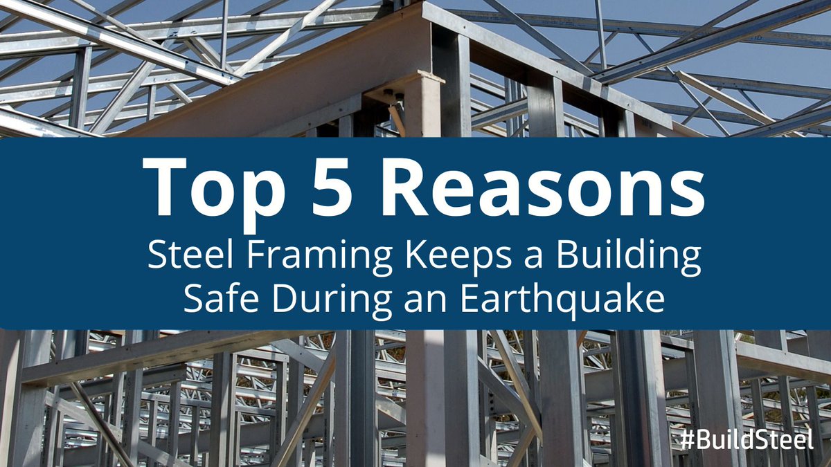 buildsteelorg's tweet photo. Building earthquake-resistant structures starts with the right materials, and #steel is the top choice. Why? Learn 5 reasons at https://t.co/G1T5c9sTyM
#EarthquakeResilience #SafeBuildings #BuildSteel #CFSteel #Seismic #Earthquakes #Construction #Reliability #Buildings https://t.co/nYPfInTotf