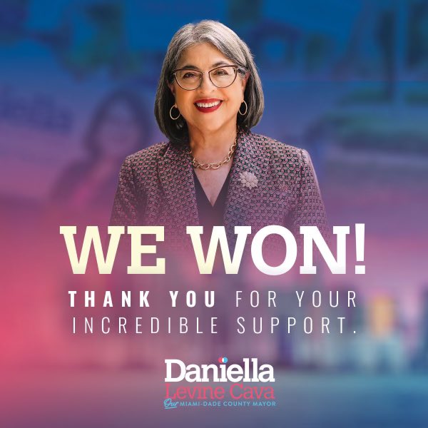 Daniella Levine Cava tweet media