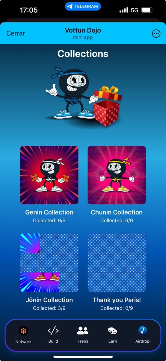 VanesaTezanos's tweet photo. CONCURSO DE VOTTUN DOJO!
Comparte tu colección podes ganar 200 $VTN
Haz una captura de pantalla de tu colección favorita.
Compártelo en Twitter.
Usa #VottunDojo y #VottunDojoContest2 y etiqueta
@Vottun
#VottunEcosystem #Criptomonedas #BitgetLuckyD0GS #ElonMusk https://t.co/2fTFY9O2fx