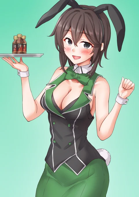 バニー速吸#艦これ 