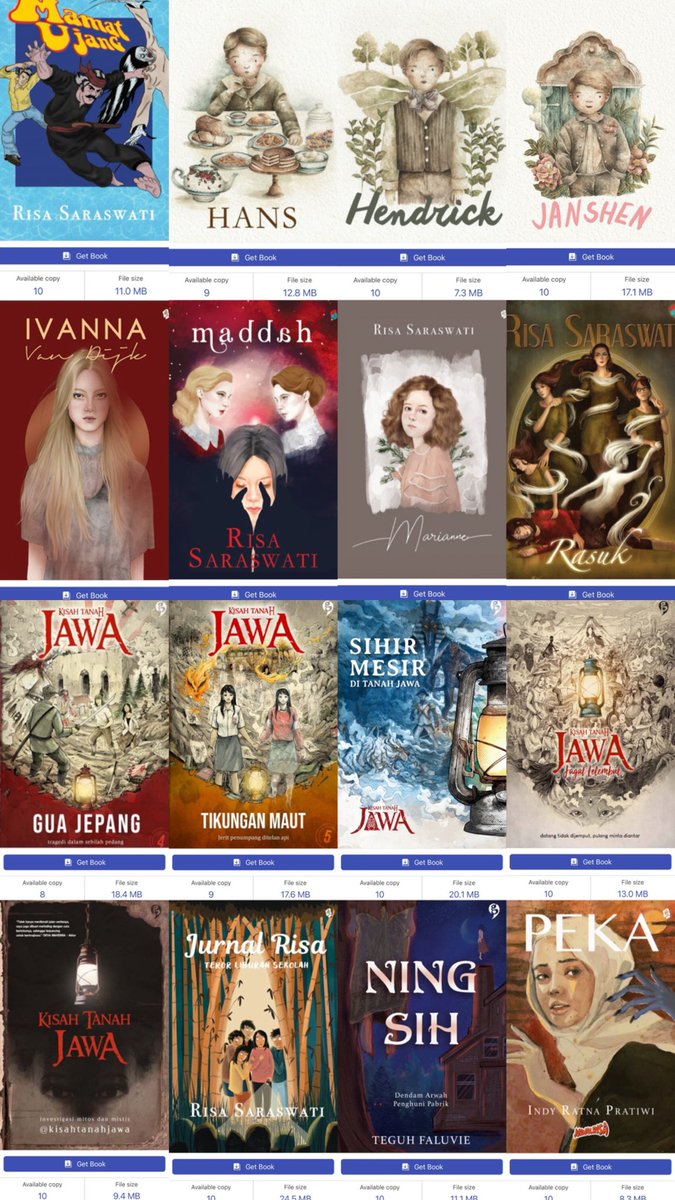 vvanillapopcorn's tweet photo. update buku Ipusnas📚

sebagian besar stoknya masih ada, tapi gatau nanti kalau siangan kemungkinan udah habis &amp; perlu ngantri 👀
kalau mau langsung baca lebih baik langganan gramdig ya guyss https://t.co/Tj0RDdTtGp