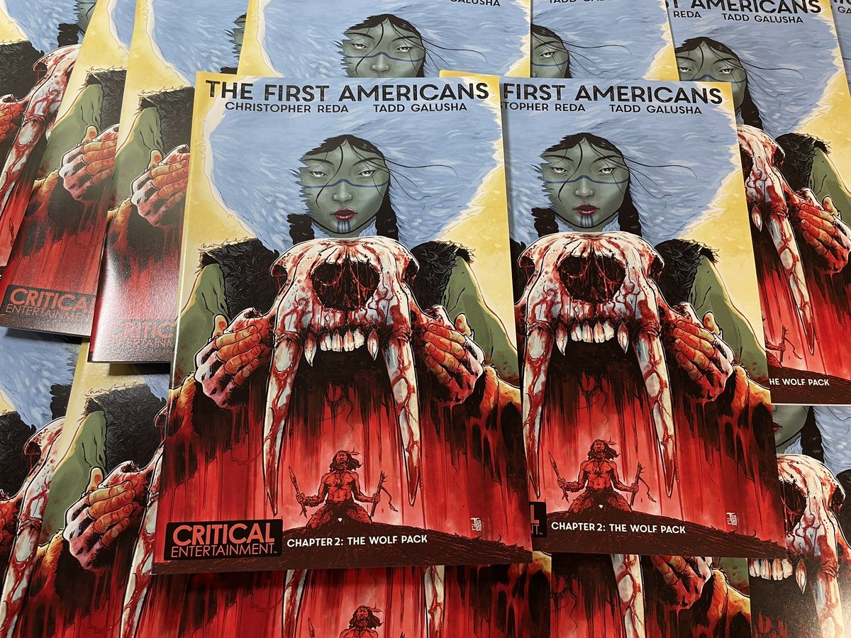 CriticalEntLA's tweet photo. The First Americans Issue 2 is hitting Local Comic Book Stores in the coming weeks! Use Diamond Code APR241402 to preorder Issue 2 at your local comic book store now!

https://t.co/0xJnsWVAEO

@PREVIEWSworld 
#previewsworld #comicbooks #comics #comicbook #ncbd #newcomicbookday https://t.co/lB4nkgepid