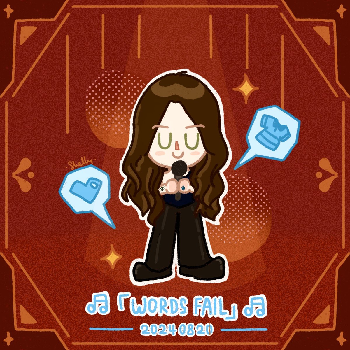 ShellyXu05's tweet image. 🎤🦥🩵

-When I get FOMO I always like to draw something so here’s today’s 🚬-