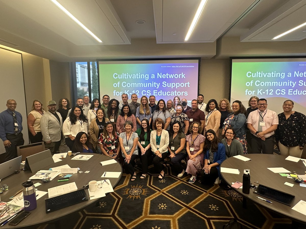 RudyChem's tweet photo. Great honor to represent @csteachersorg coaching team and @scoecomm with this amazing team at our #CScoaching workshop at UCLA. All participants provided me with so much joy. #CSforCA #SeasonsOfCS #CSTAEquityFellows https://t.co/w9XkL8xNFG