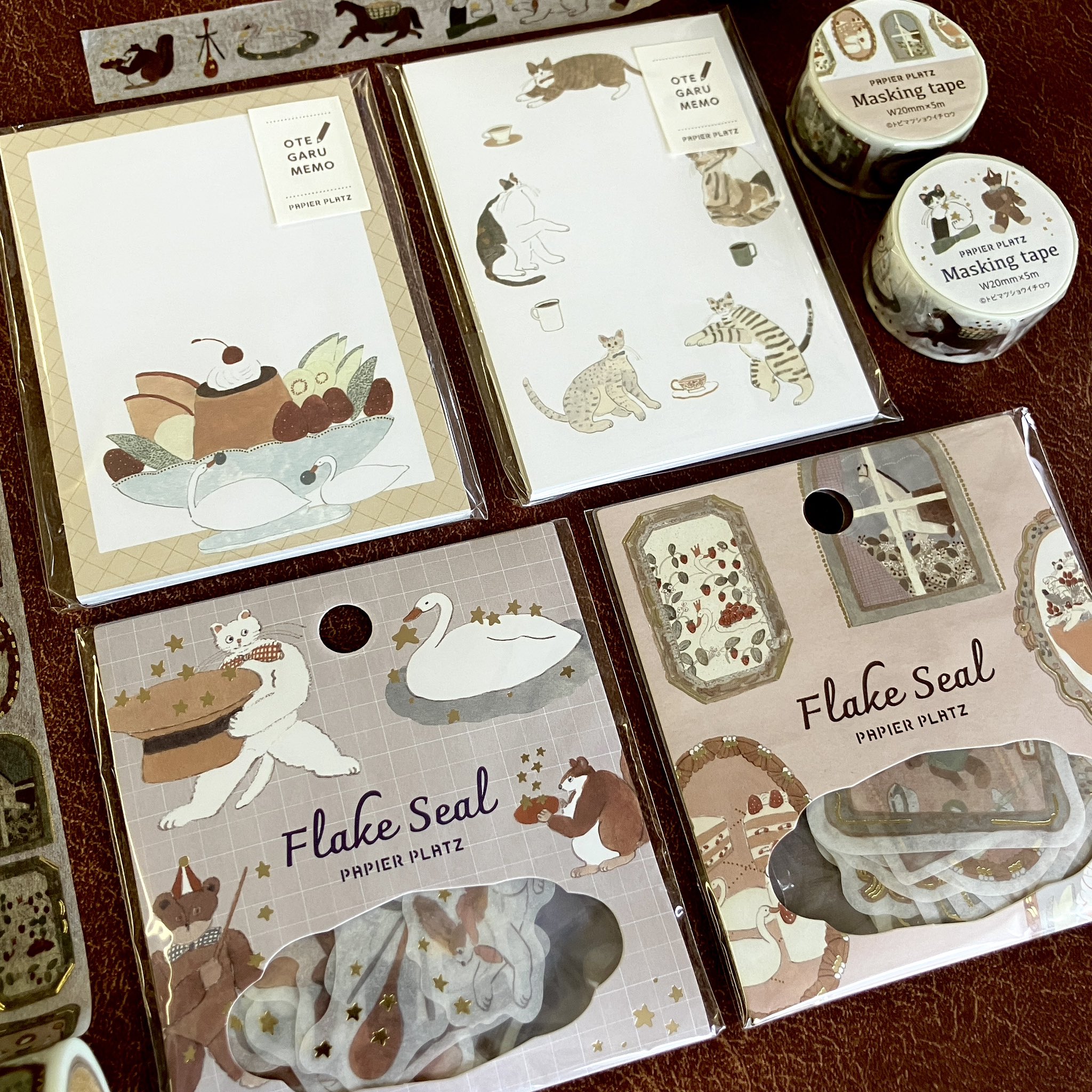 おすそ分けパック紙もの詰め合わせ猫づくし大容量200点♡ B