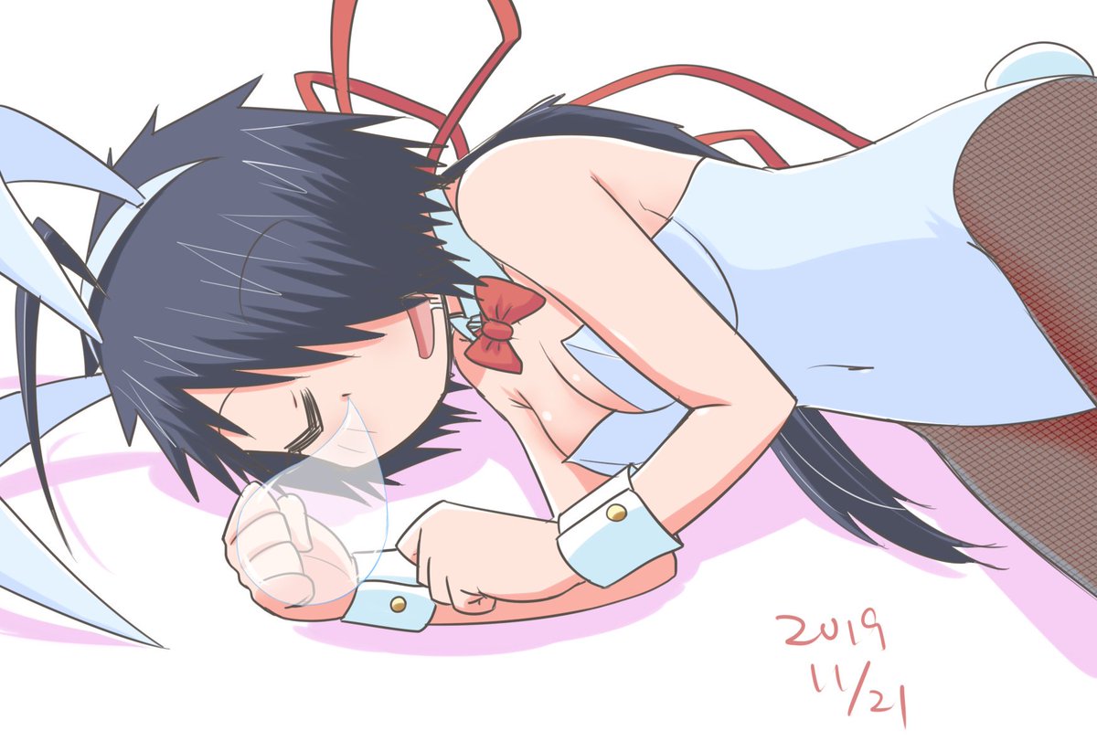 ケモケモしい再掲。( ˘⊖˘)
#バニーの日 
