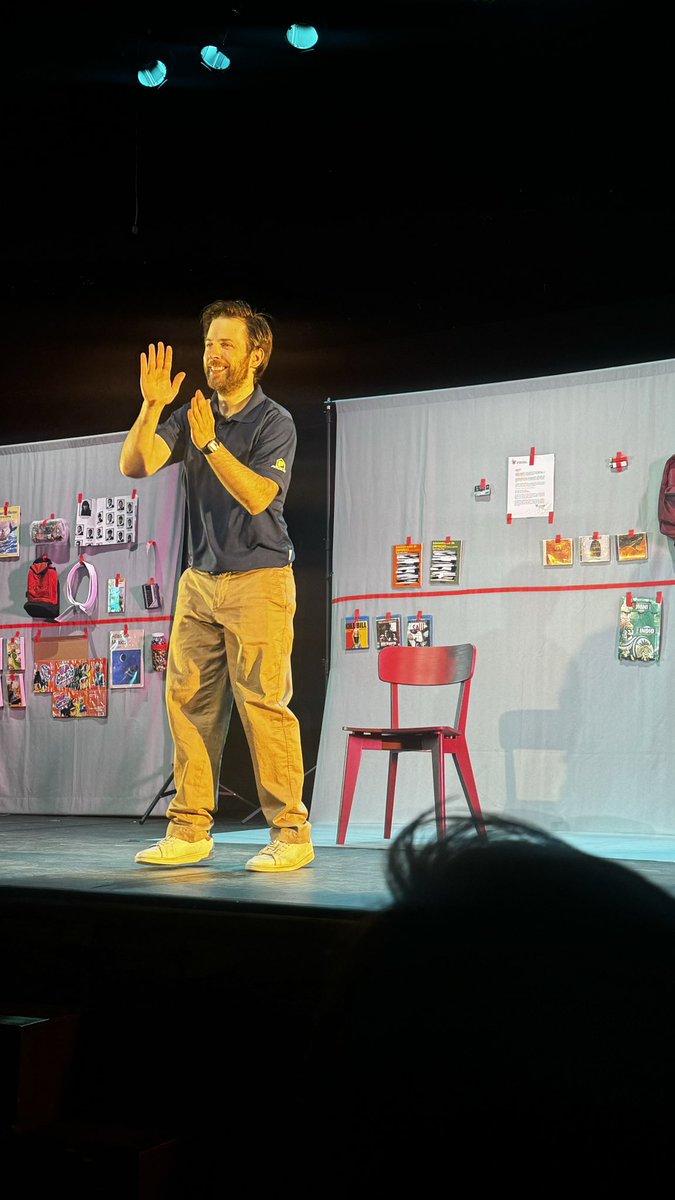 <a href="/HablarDeTeatro/">Hablar De Teatro</a> muchas gracias por la invitación a #Hombre una obra hermosa de principio a fin, una montaña rusa de emociones. Muy recomendable