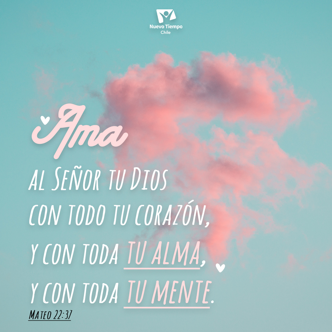 ntchile's tweet photo. ✨¡Cómo no amarte mi Dios, si has sido todo para mí! ¡Cómo no amarte mi Dios, si he sentido tu presencia cada día de mi vida! Que mis pensamientos y mi corazón sean para tu honra y tu gloria Señor.🙌🏻
#RPSP #PrimeroDios #Mateo22
🎧 Escucha este RPSP https://t.co/qWOjkp56NL https://t.co/n5G8YsTTc9