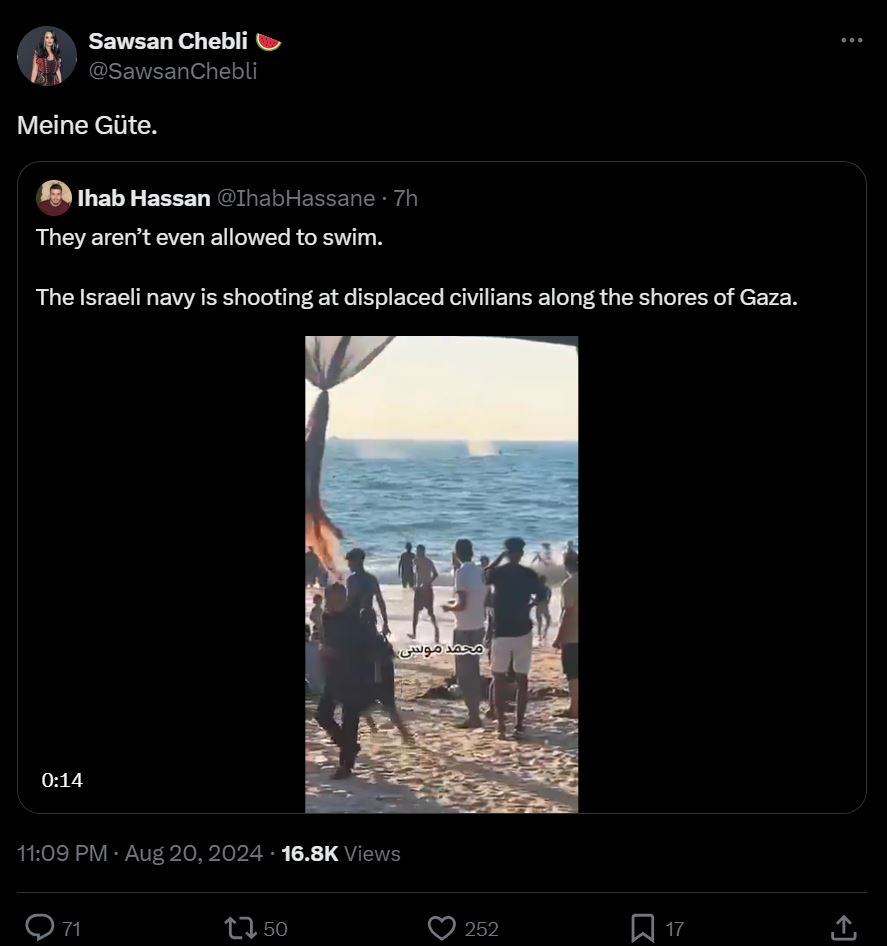 Sawsan Chebli lügt wieder.