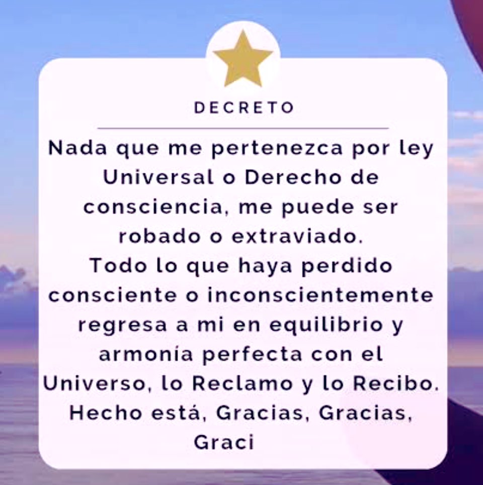 Hecho esta 🤞🏽🙏🏽✨gracias