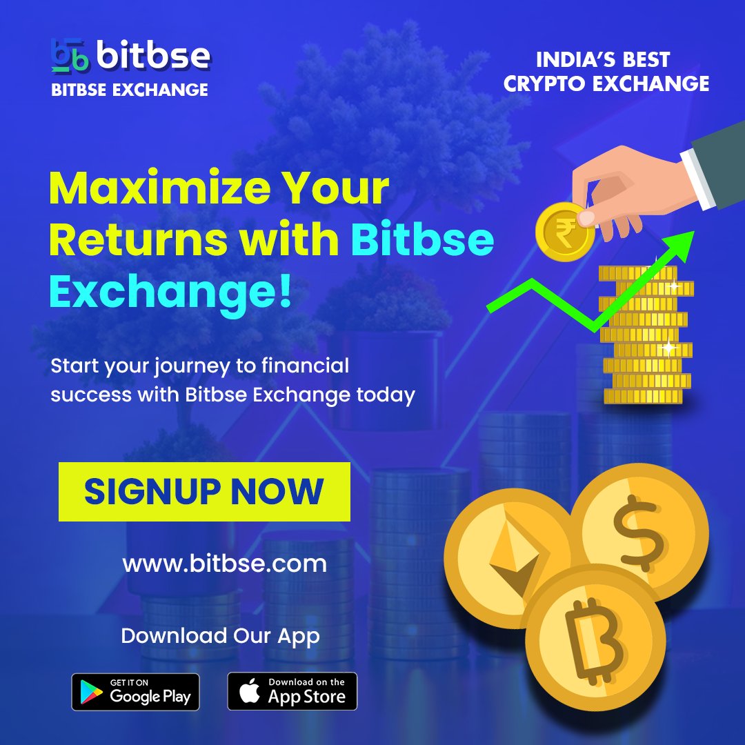 bitbse's tweet image. Maximize your Returns with Bitbse Exchange!!📲🎯💡
.
#bitbsetrading #bitbseapp #bitbseexchange #cryptoexchange #bestcryptoexchange #tradingcryptocurrency #cryptocoins #cryptocoins 
.
.
Disclaimer: Nothing on this page is financial advice, please do your own research! 🧠