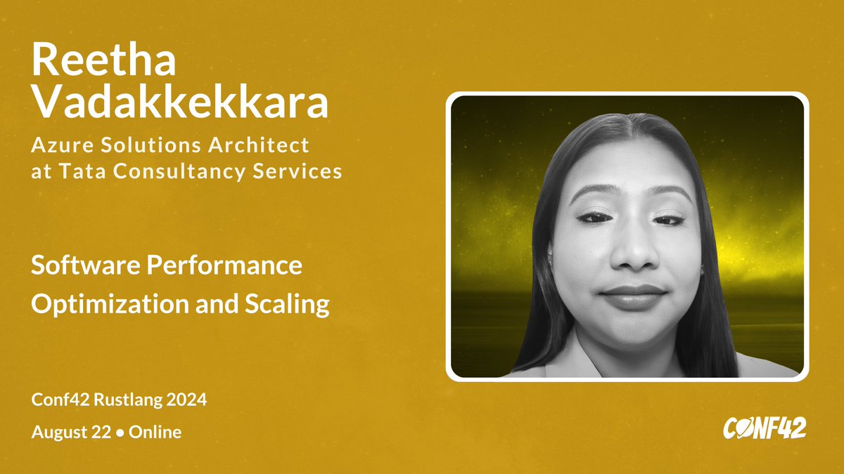 conf42com's tweet image. 🌟Join Us for a High-Impact Talk at #Conf42RustLang!🌟
🔗Join Here: conf42.com/Rustlang_2024_…
🚀Learn cutting-edge techniques for optimizing software performance and scaling your applications effectively!
#SoftwareOptimization #PerformanceTuning #ScalingSolutions #AIResearch