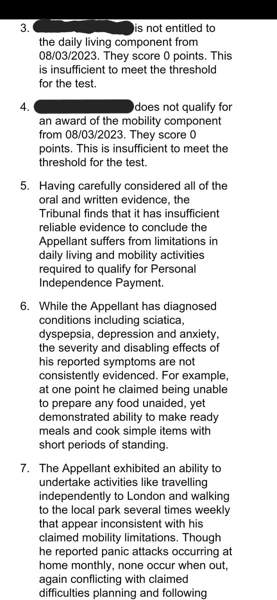lcfcfan8416's tweet photo. PIP APPEAL DENIED AT TRIBUNAL! I am sick and tired of this corrupt system in this country of vilifying and portraying genuinely disabled people who are in need of Personal Independence Payment as liars and exaggerators who apparently exaggerate 'assertions of inability' even... https://t.co/g2s7kor1DE