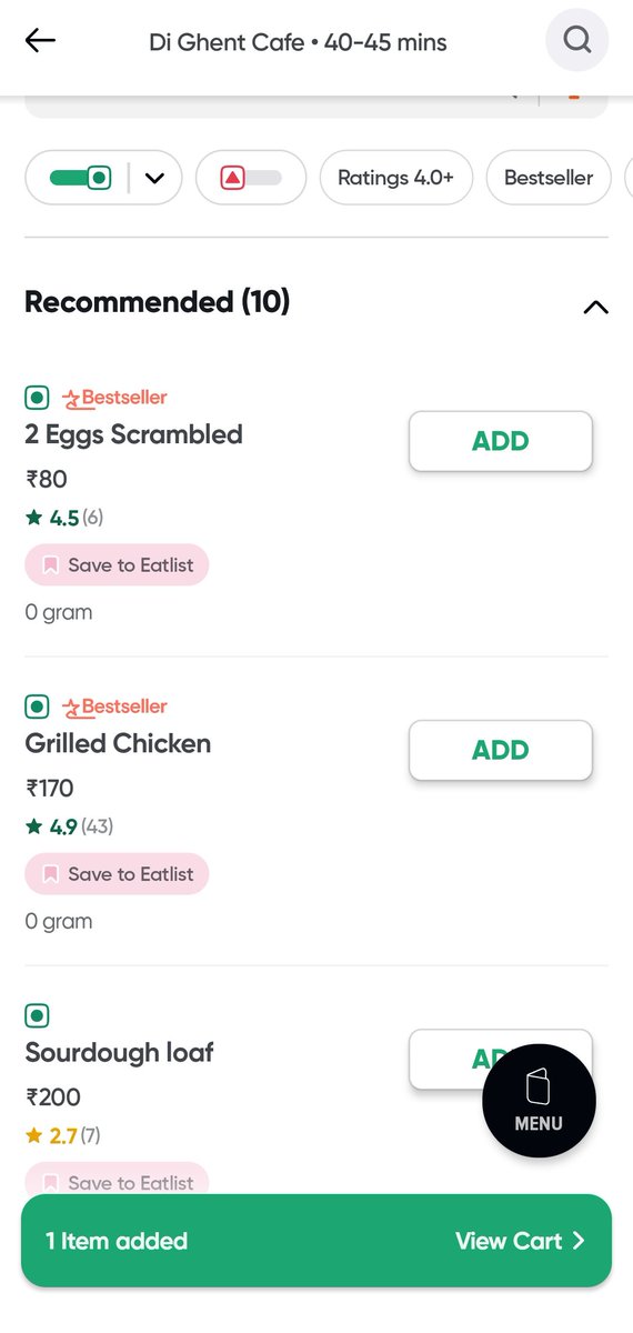 Wtf? <a href="/SwiggyCares/">Swiggy Cares</a> <a href="/Swiggy/">Swiggy</a> 
Di Ghente Cafe