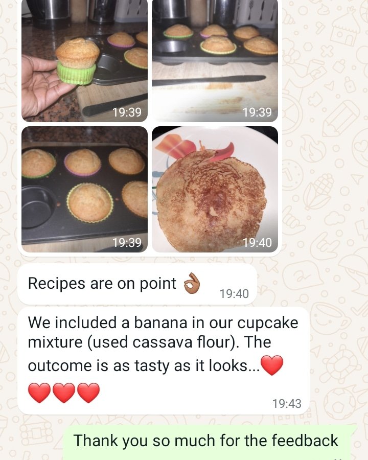 OnjaFoods's tweet image. We love feedback and appreciate feedback 
A win for Onja Foods Cassava flour
You too can enjoy such gluten free recipes 
All you need to do is make your order
#customerfeedback #cassavaflour #glutenfree #wheatfree
