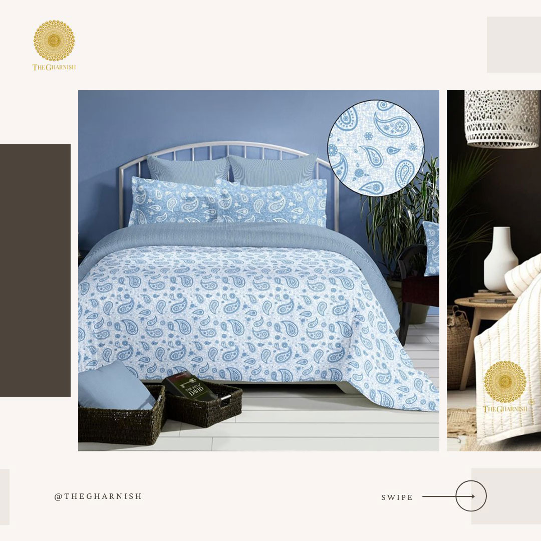 thegharnish's tweet image. Transform Your Bedroom with Our Exclusive Bedding Collection!

💖Embrace comfort and style with the Flower Garden Luxury Quilted Embroidery Bedding Set of 5 Pcs. 🌸

Shop now at thegharnish.com or call 9034747413

#BeddingCollection #LuxuryBedding #HomeDecor