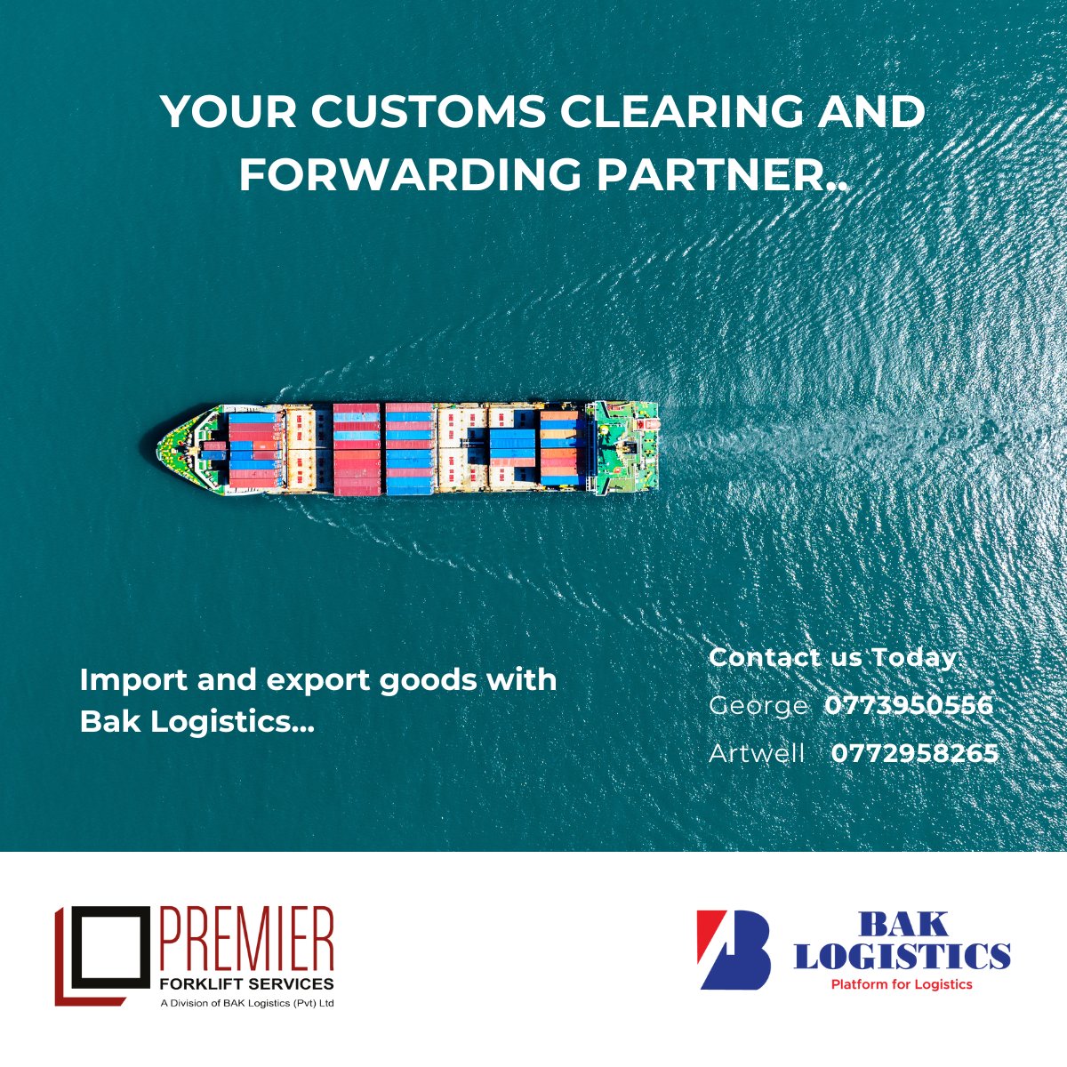 bak_logistics's tweet photo. Bak is your reliable freight partner that can help you import and export your goods.

#logistics #customsclearing #freight  #import #Export https://t.co/3mZofwrvWi