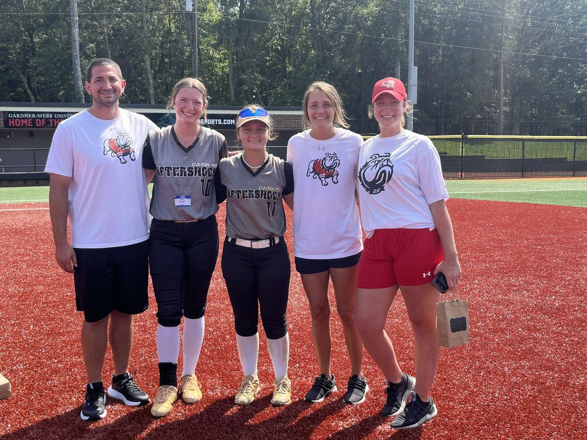 Thank you <a href="/GWUSoftball/">Gardner-Webb Softball</a>!! I had a great time at the camp last weekend.
