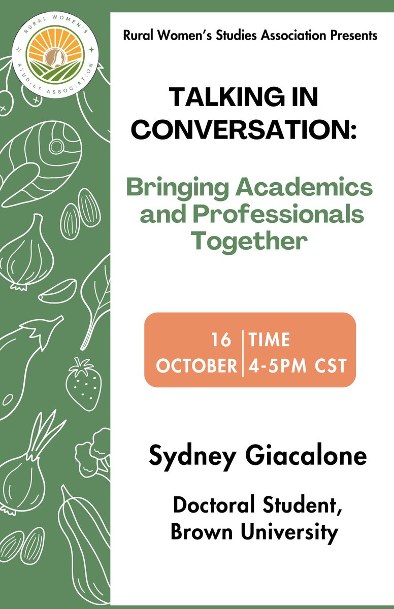 Please mark your calendars for our upcoming virtual event with <a href="/BrownUniversity/">Brown University</a>  graduate student, Sydney Giacalone