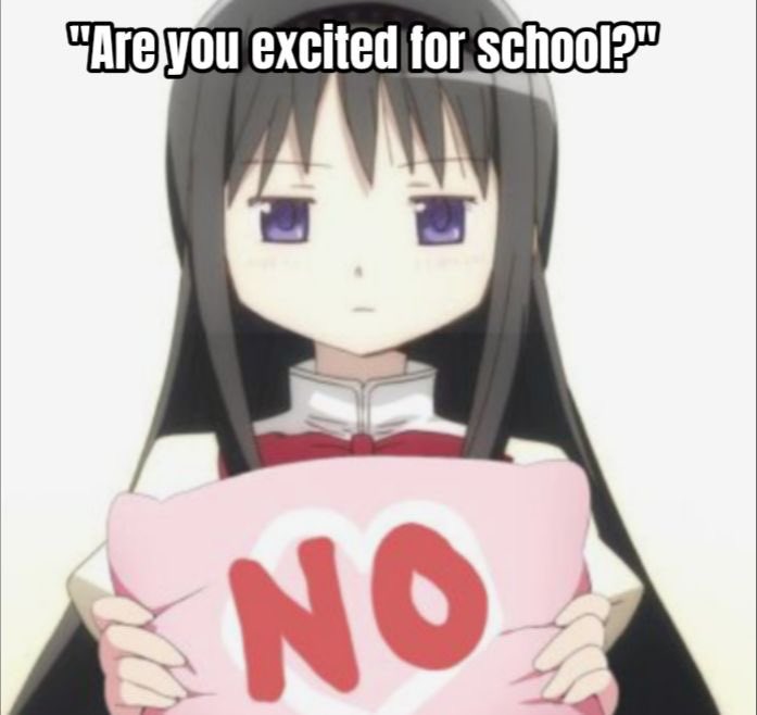 LesbiMalya's tweet photo. I am not mentally prepared for school https://t.co/Vgw7drKwYk