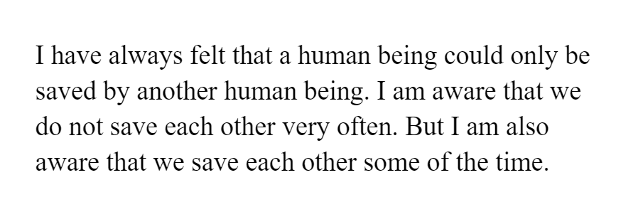 luhaenten's tweet photo. A couple of lines from James Baldwin that might save you https://t.co/lqVNJF2dO2