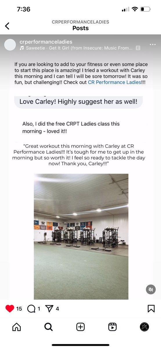 CRPerformanceT's tweet photo. @Mrs_CRPT has been absolutely killing it with CR Performance ladies. Check her out. 

https://t.co/2jSCM1gZor https://t.co/NwVYq2LNvd