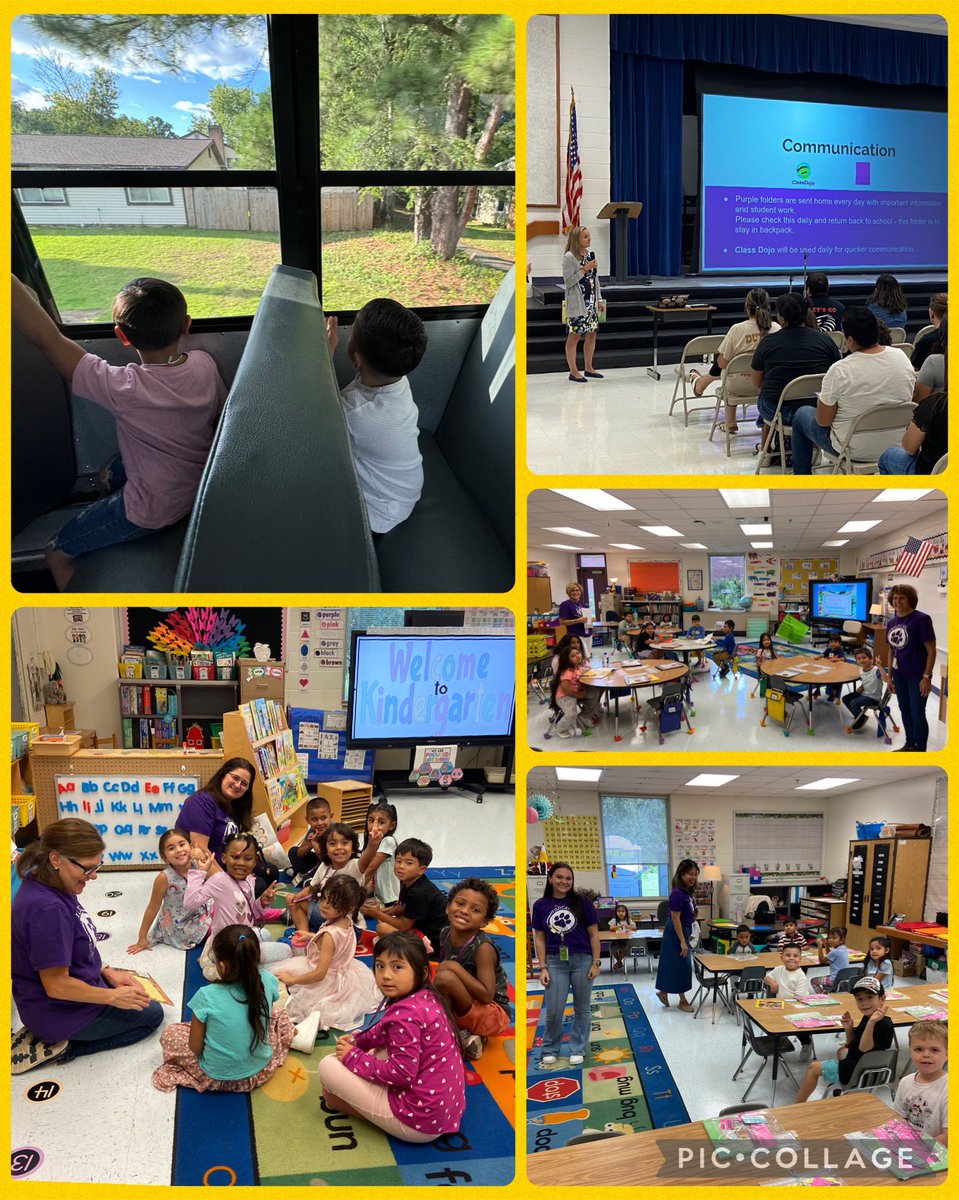 It was a wonderful <a href="/SugarlandES/">Sugarland Elementary</a> Kindergarten Orientation tonight. Students visited their classes &amp; rode on a school bus, while families learned about school routines 🔠🚌📚 #DifferenceMakers