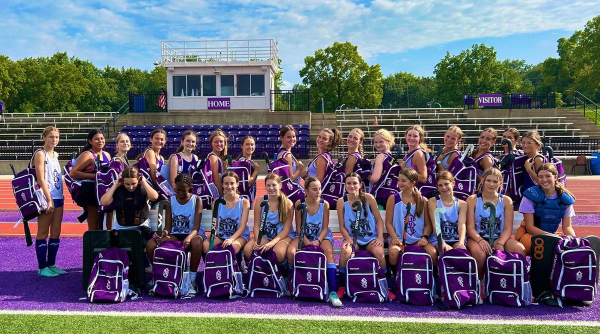 Thank you to the Sion FH boosters for the new custom FH backpacks! #fieldhockey #sionstorm