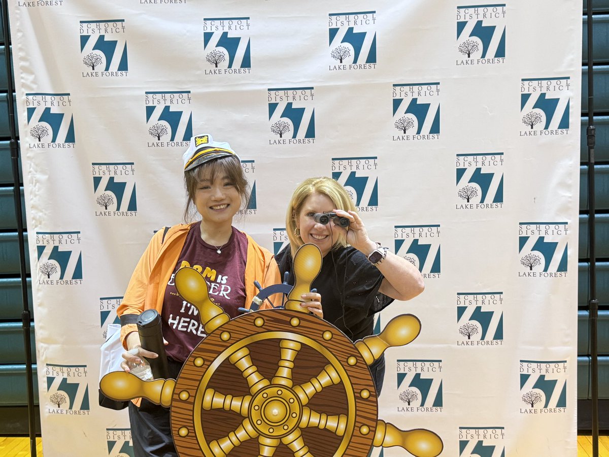 Awesome first two days back! Thrilled to see so many familiar faces ready to learn and grow this year. Let’s make it the best one yet! #wearedpm <a href="/LakeForestSD67/">Lake Forest School District 67</a>