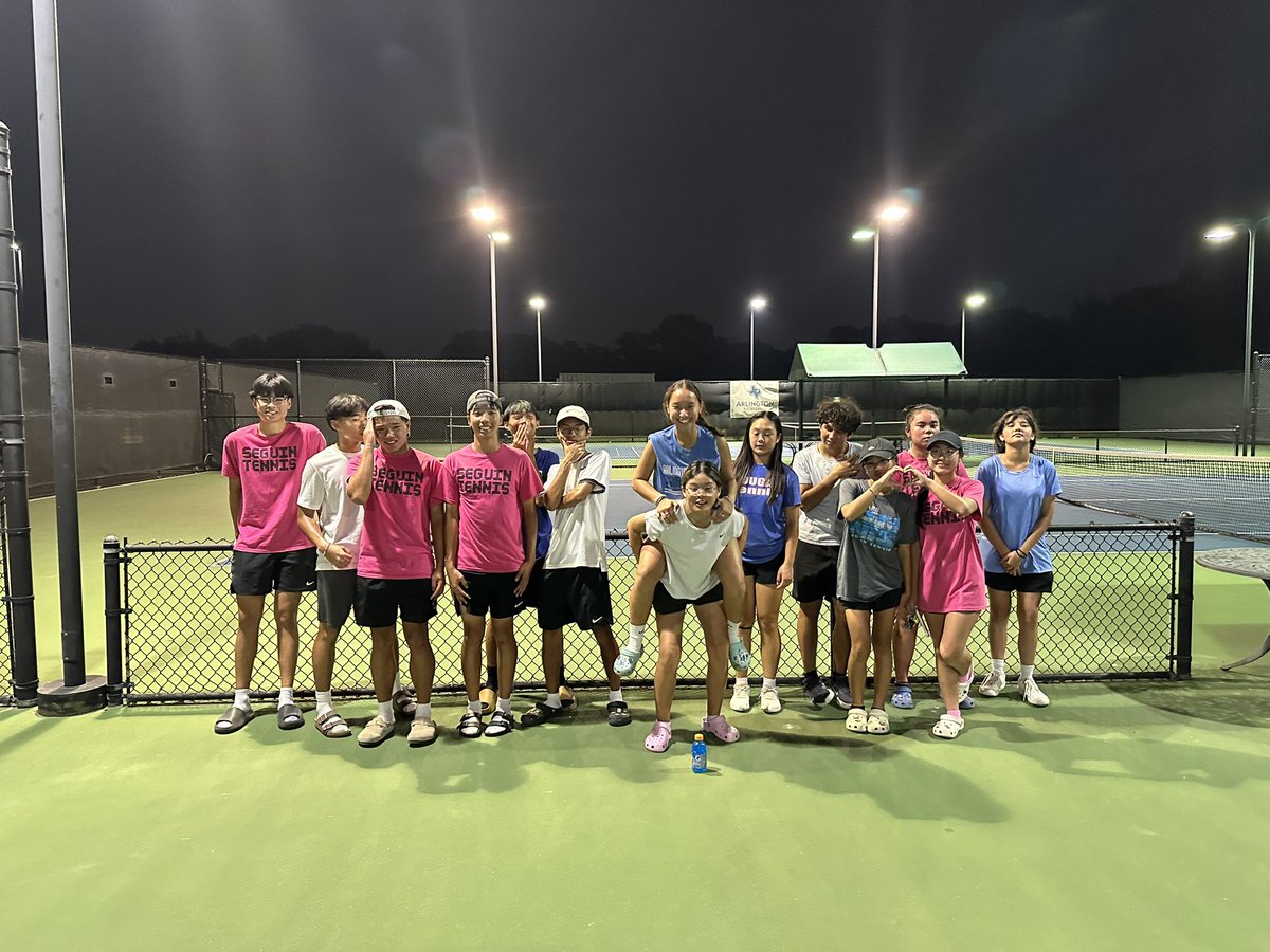 Cougars out sweat the summit jaguars for first win of the season. Dominated in singles 10-2. After trailing 2-5 after doubles, came back to win 10 out of 12 single matches