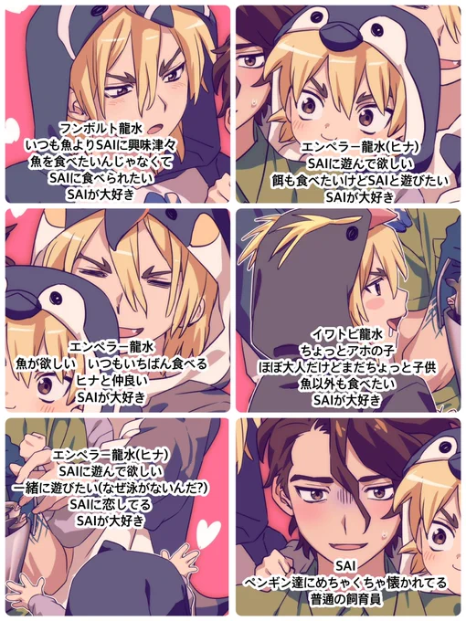 一匹一匹に設定がある 